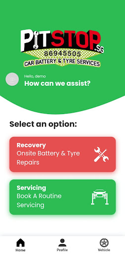 Pitstop Vehicle Recovery Screen 3