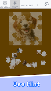 Joyful Puppy Jigsaw Puzzles