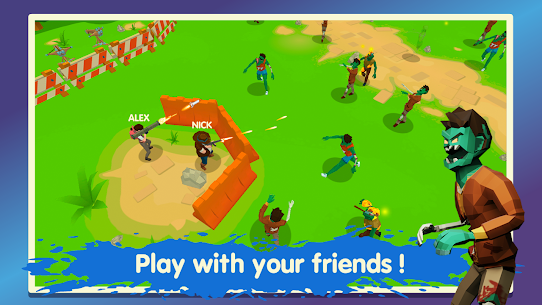 Two Guys & Zombies 3D Online game with friends v0.38 MOD APK (Unlimited Money) Free For Android 6