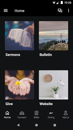 Android application The Vine Community Church screenshort