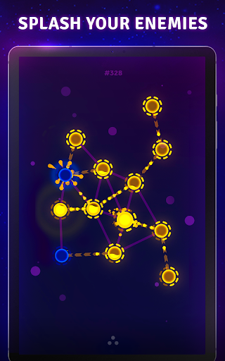 Splash Wars - glow space strategy game apkdebit screenshots 12