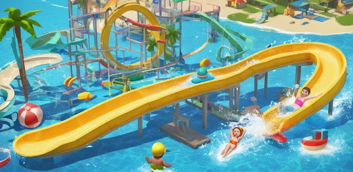 Android application Slider Waterpark Game screenshort