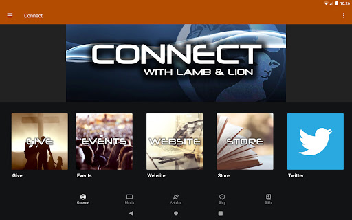 Screenshot of Lamb & Lion Ministries