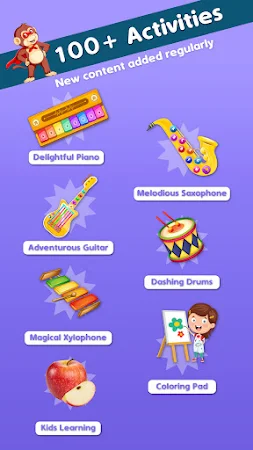 Game screenshot Kiddos: Children Music Games hack