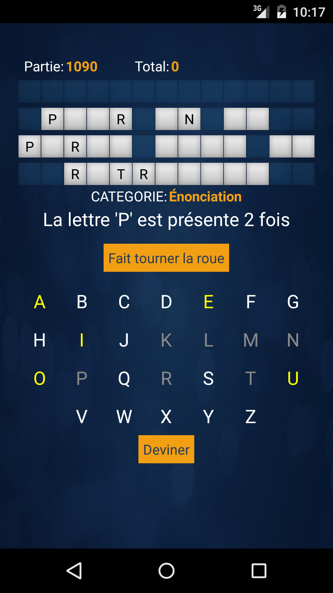 Android application Roue de la Chance (Français) screenshort
