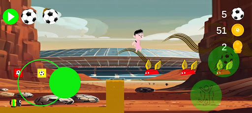 Android application SAVING FOOTBALL: The adventure screenshort