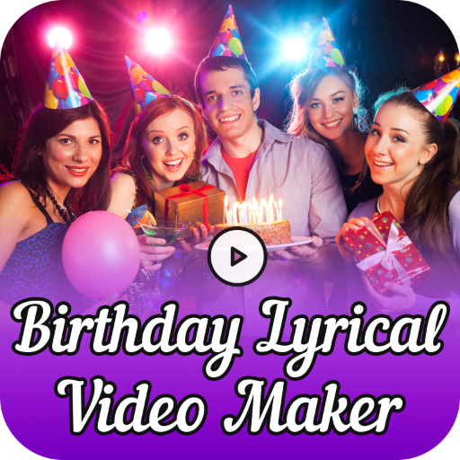 Birthday Lyrical Video Maker logo