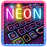 Sparkling Neon Lights Keyboard icon