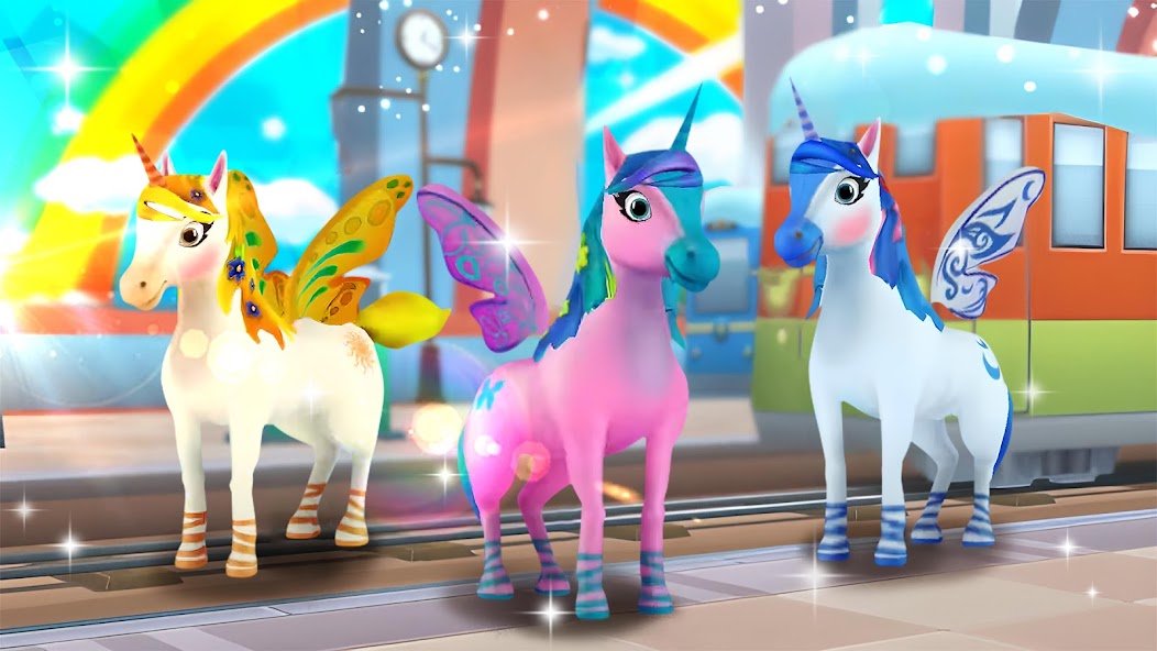 Unicorn Run: Horse Dash Games banner