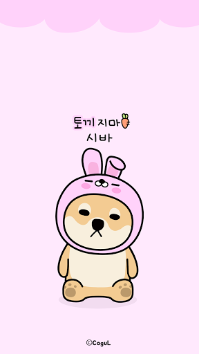 Android application 카카오톡 테마 - 토끼지마 시바 screenshort