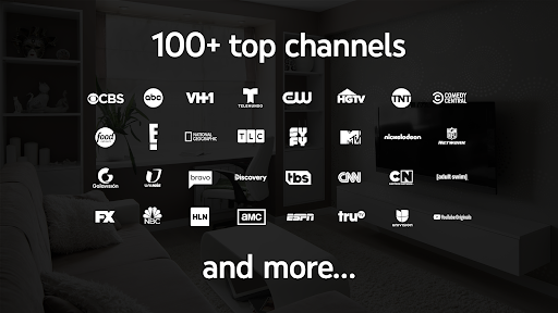 Screenshot of YouTube TV: Live TV & more