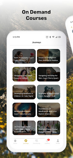 Meaningful Paths: Motivation Screen 3