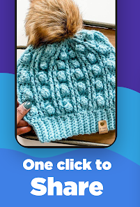 Captura de Pantalla 4 Crochet Hats android