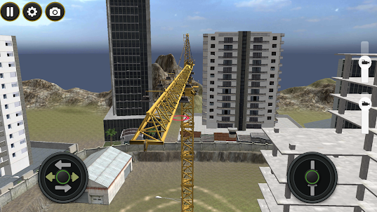 Real Construction Crane Game