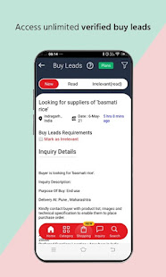 Tradeindia : Buyer Seller Online B2B Business App Varies with device screenshots 5