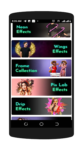 Photo Editor With Neon Effect