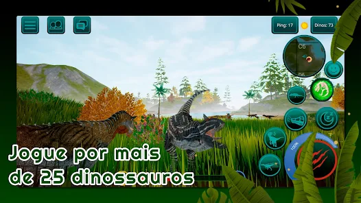Jogo O Vale dos Dinossauros - Aventura em 3D - Majora