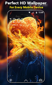 Fire And Ice Live Wallpaper HD 1.2 APK + Mod (Unlimited money) untuk android