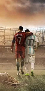 Ronaldo Messi Wallpaper