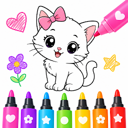 Icon image Girls Coloring Book Game
