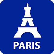Paris Travel Map Guide in English with events 2020