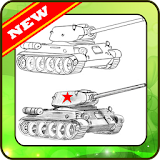 Drawing Army Tanks EASY icon