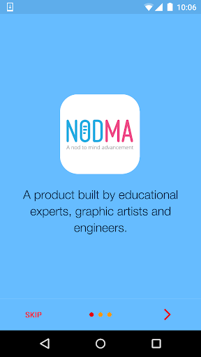 Android application NODMA screenshort