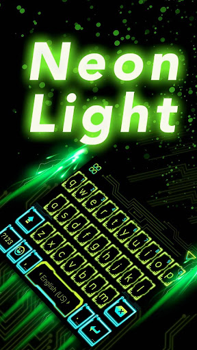 Neonlight Keyboard Theme
