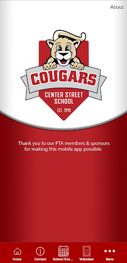 Android application Center Street Elementary screenshort