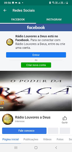 Radio Louvores a Deus Screen 3