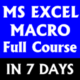 Learn MS Excel Macro Full Course Macro Development icon