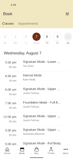 Mode Studio Screen 2