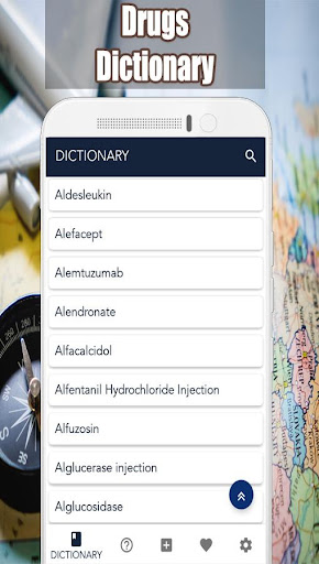 Drugs Dictionary Screen 3
