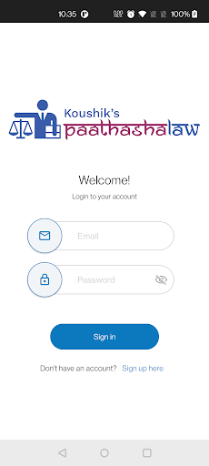 Android application Paathashalaw screenshort