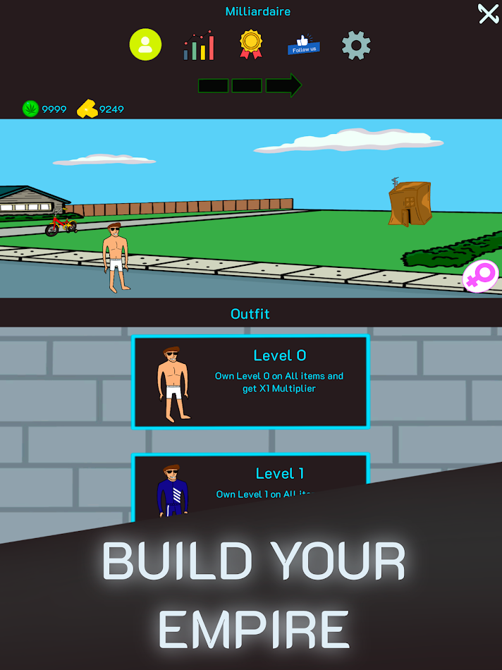 #7. ADDICTS Clicker Idle (Android) Podle: LIT GAMEZ