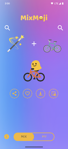 Android application MixMoji - Emoji Mix screenshort