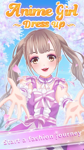 Android application Anime Girl Dress Up screenshort