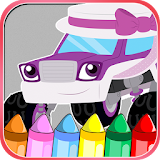 Coloring Pages Monsters Trucks icon