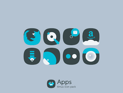 Timus Rounded Dark Icon Pack MOD APK 13.1 (Patch Unlocked) 1