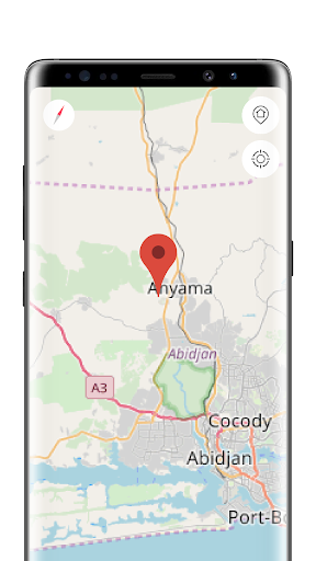Abidjan Offline Map Screen 2
