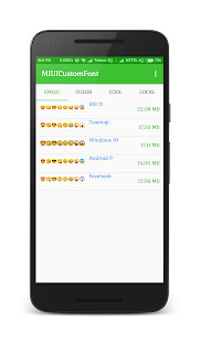 Custom Font Installer For MIUI Ekran görüntüsü