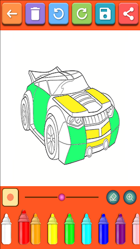 Coloring Book Of Cars Screen 3