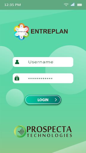 Android application EntRePlan screenshort