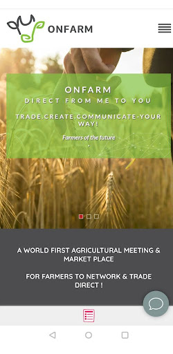 Android application ONFARM screenshort