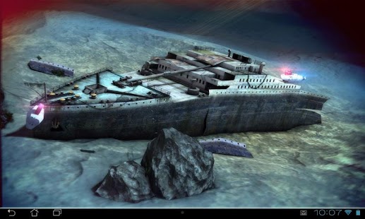Titanic 3D Pro live wallpaper Screenshot