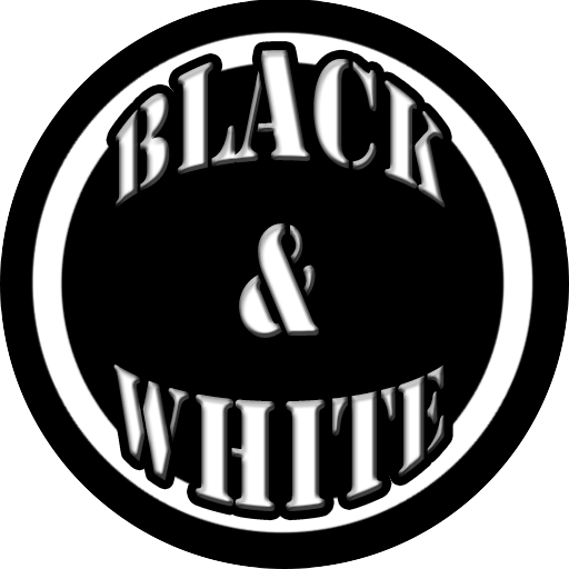 Black And White  Icon