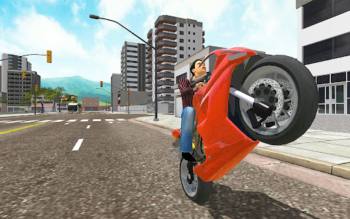 Motorbike Rush Drive Simulator Screen 3