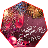 New Year Live Wallpaper 2017 icon