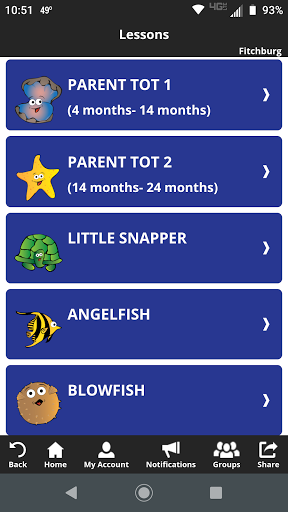 SwimWest Swim School Screen 3
