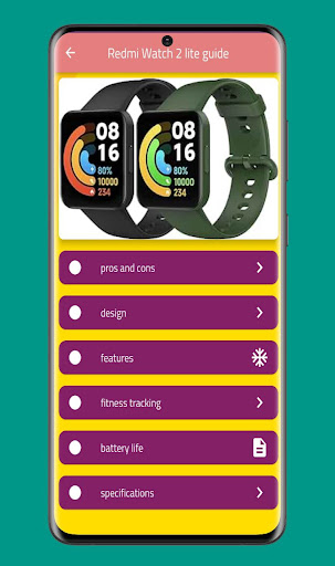 Redmi Watch 2 lite guide Screen 3